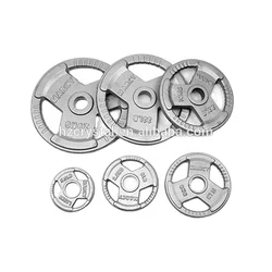 SJ-224-1 Gym strength training equipment chrome steel weight plates for barbells
