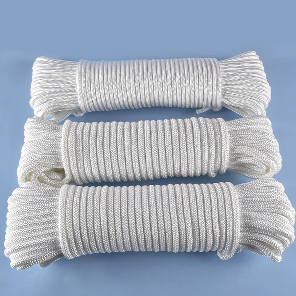 
Pes twisted cotton braided rope with static inner cord 5 mm 