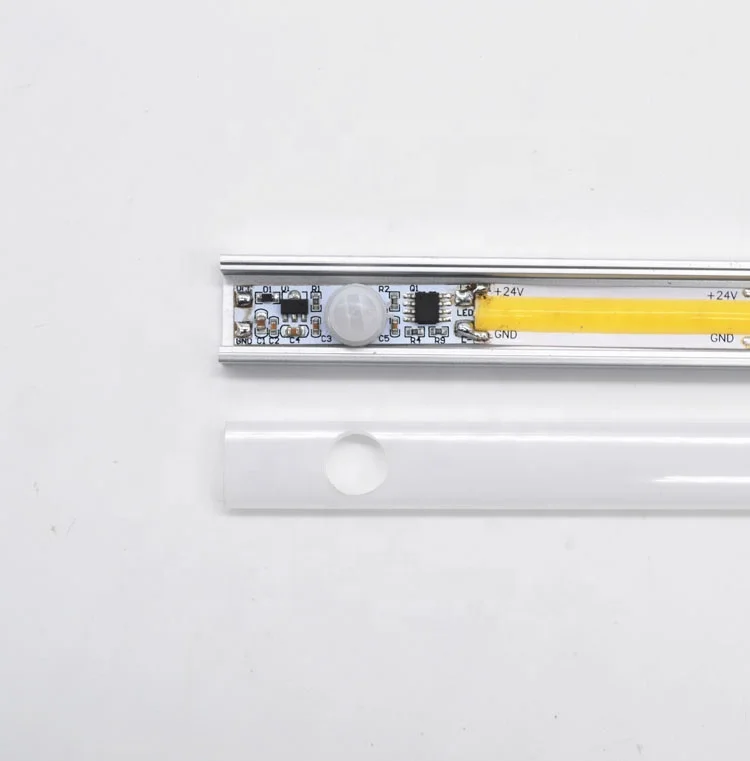 YIDUN Lighting Mini PIR Motion Sensor Controller Aluminium Profile Dimmer for LED Strip