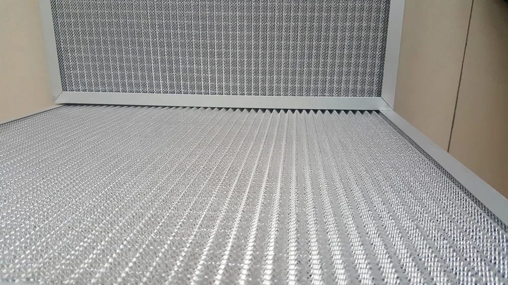 Advanced Technology Washable Furnace Aluminum Filter Mesh Panel Air Filter For HVAC Ventilation System