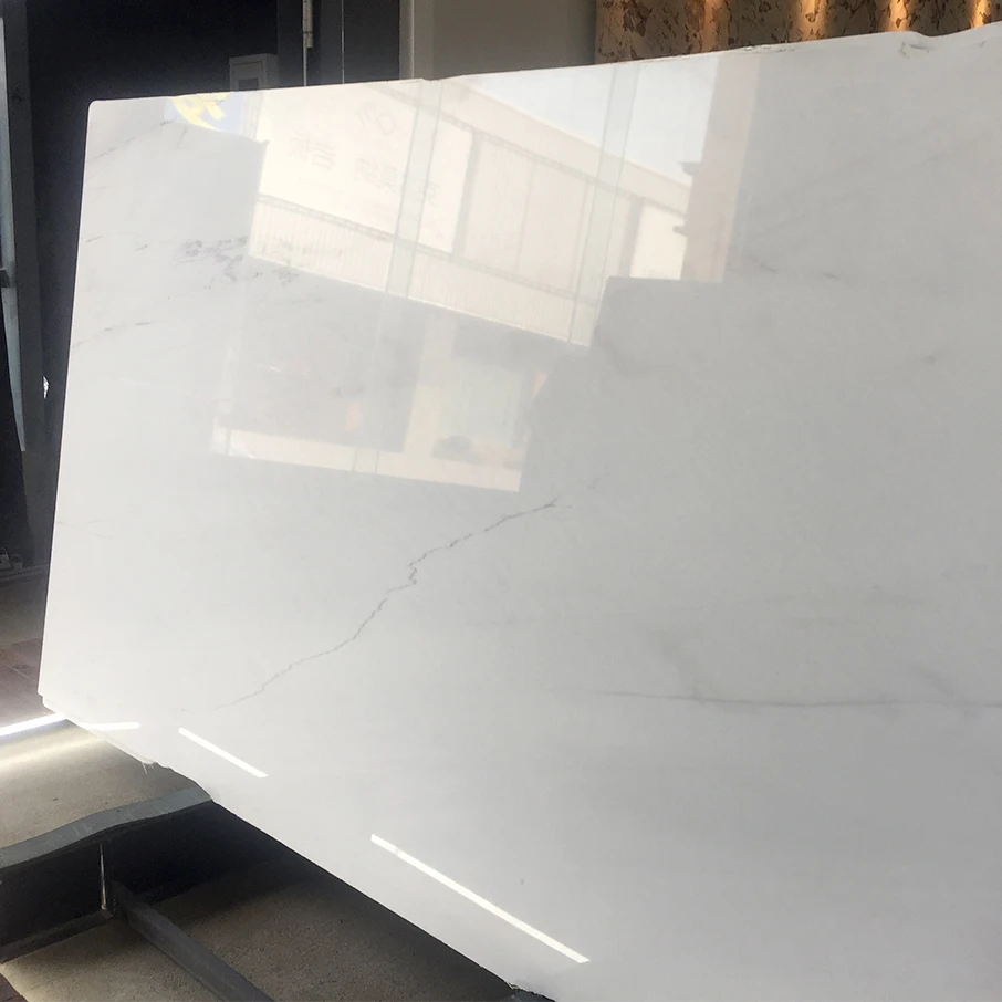 Natural stone wholesale price Carrara white marble crystal white marble tile