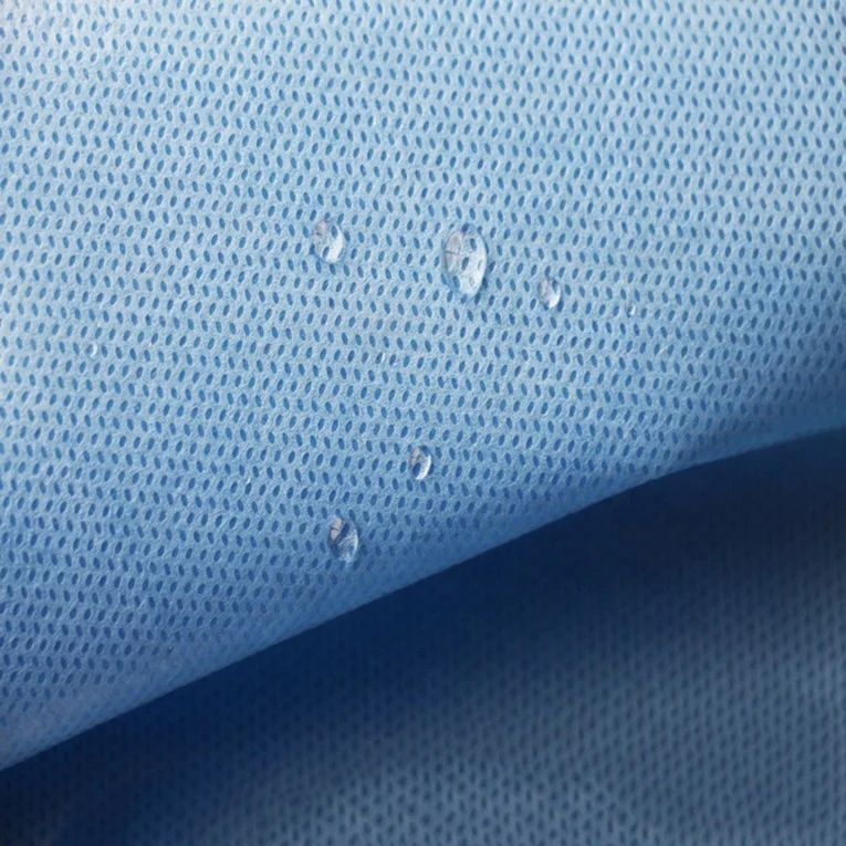 SS SSS SMS SMMS Biodegradable Laminated Waterproof Printed Medical 100 Polypropylene Spunbond Non Woven Fabric Material Rolls