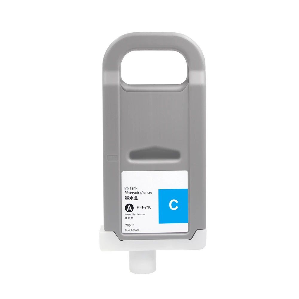 MWEI 700ML/PC PFI 710 Compatible Disposable Ink Cartridge For Canon TX2000 TX3000 TX4000 Printer