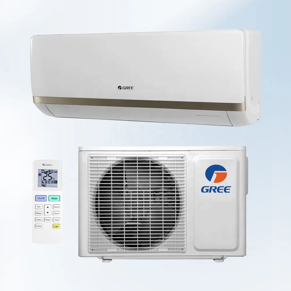 Gree Mini Split Air Conditioner 9000Btu 12000Btu 18000Btu Cooling Only R410a 220V Fixed Frequency Ductless Air Conditioners Wifi