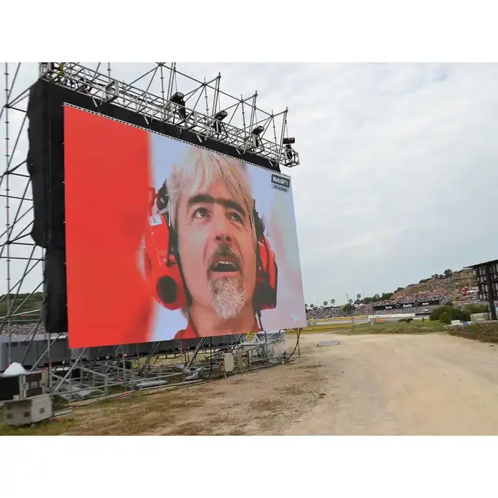 Outdoor Die Casting Aluminum P3.91 Sports Event Background LED Video Wall