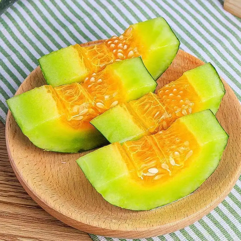 Melon fruit now picked melon fresh season croissant crispy melon