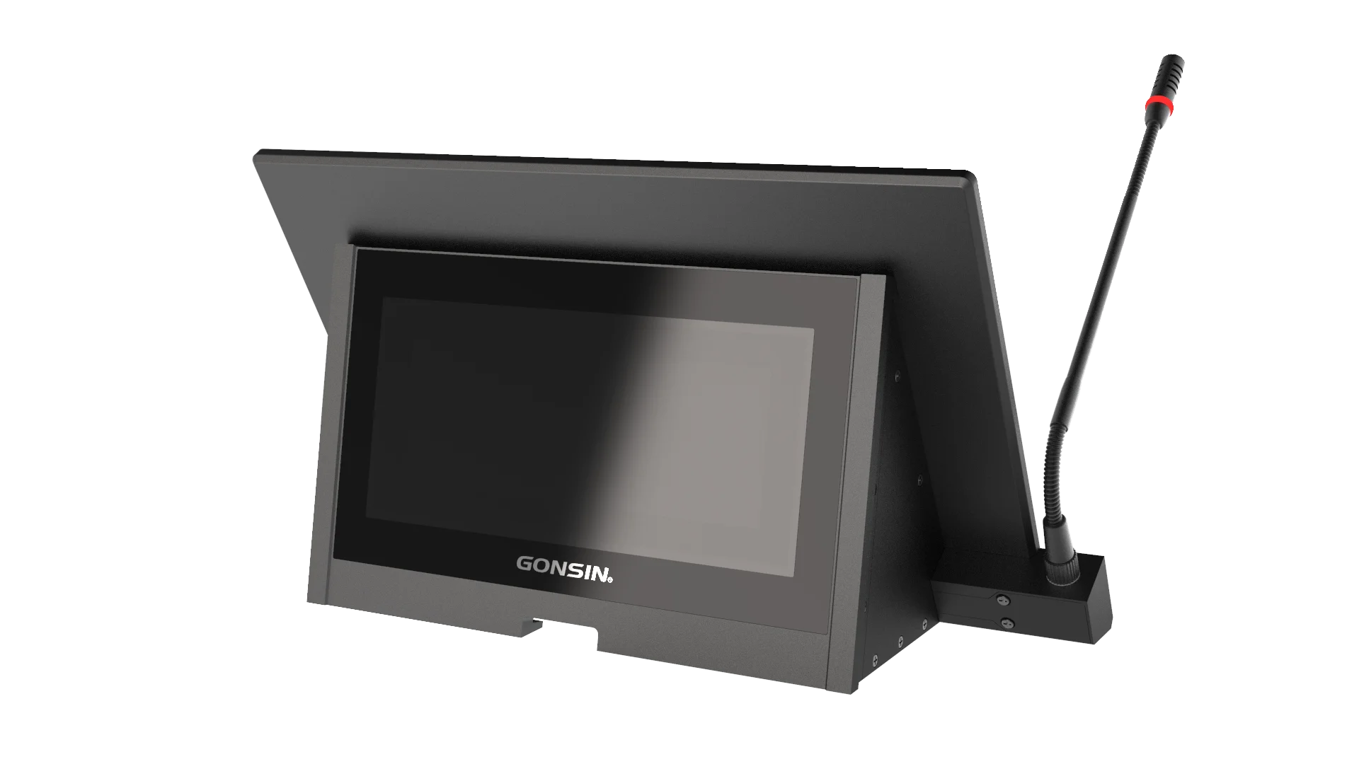 Share Touch Screen Paperless Integrated Conference System 15.6 Conference Desktop With Digital Conference System Microphone