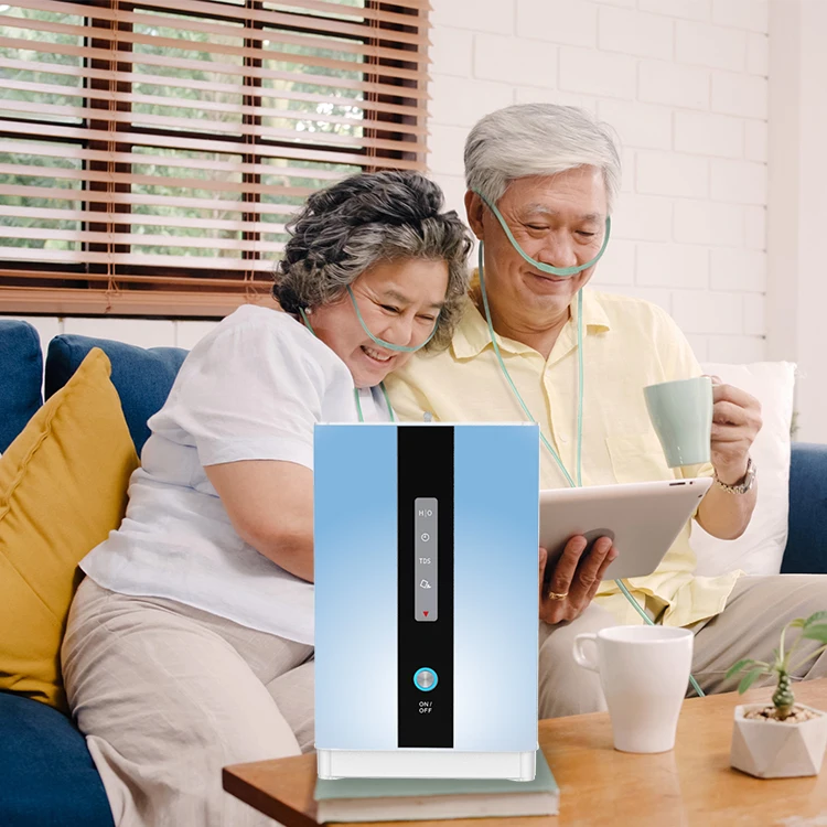 Низкая цена, сертификат FCC, генератор водорода высокой чистоты, машина для производства водорода, портативный ионизатор воды, ингаляция водородом