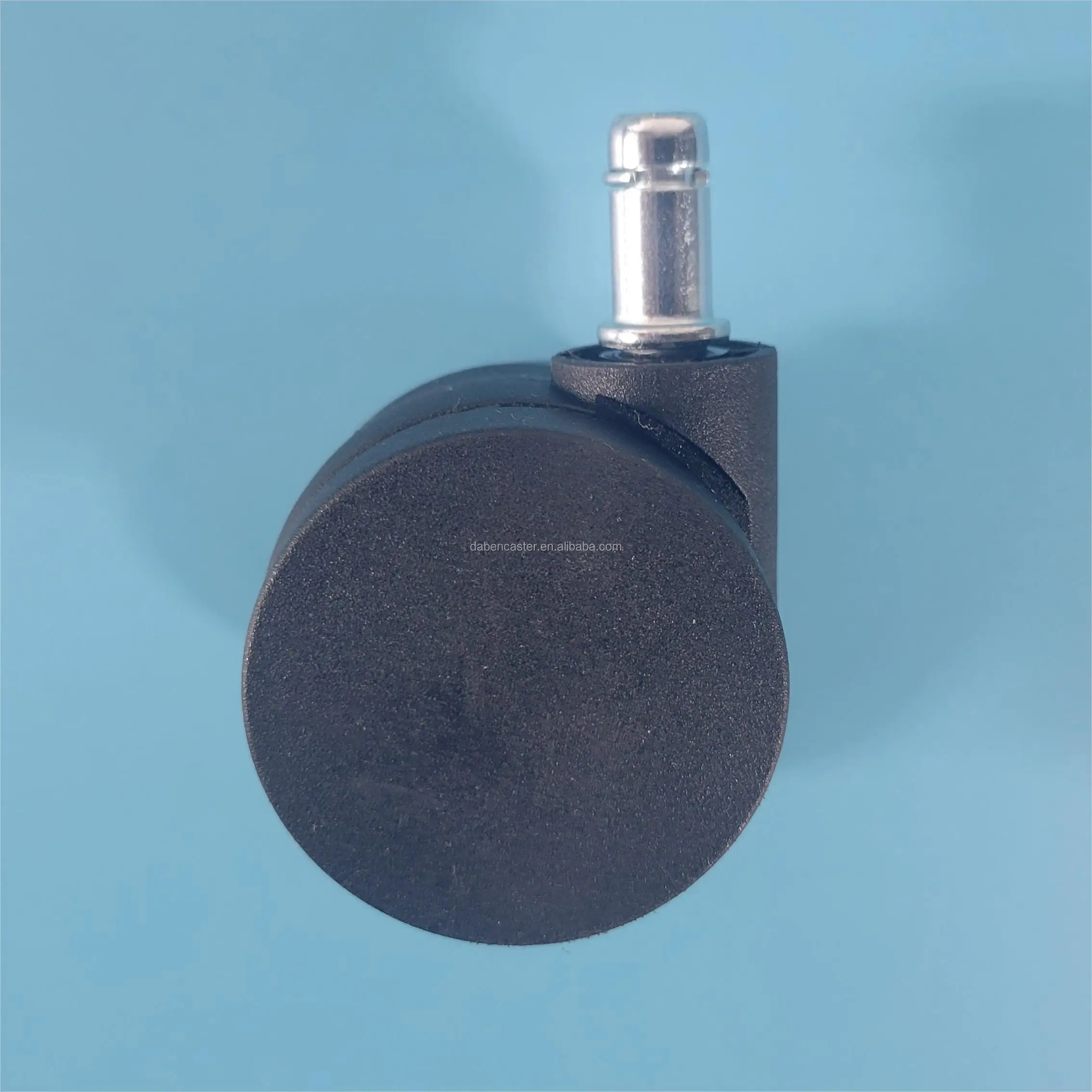 55mm Pin stem double wheels caster for furniture caster chair and table wheels