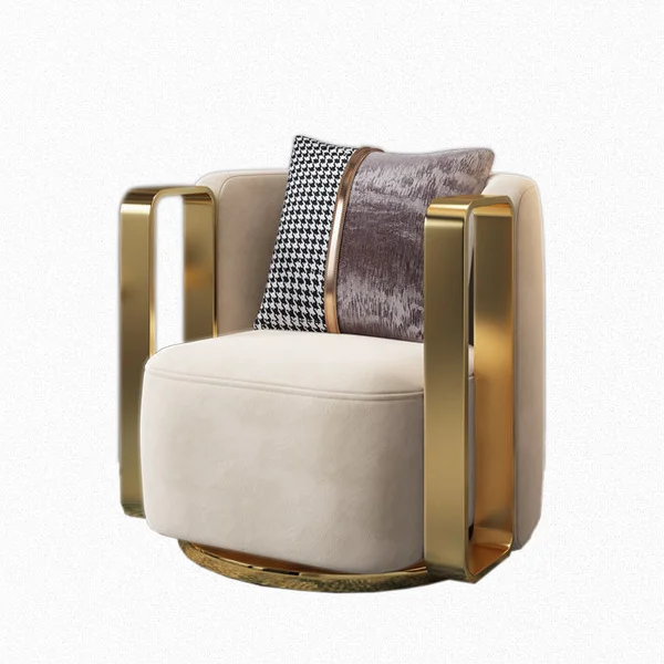 Nordic Living Room Furniture Modern luxury good quality  cheap revolving sofa for home for whole sale