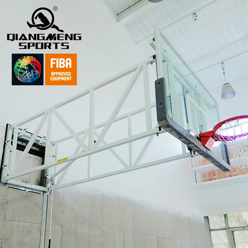 Young King/Best selling  Manual style adjustable wall mounted basketball hoop indoor basketball hoop for team sports