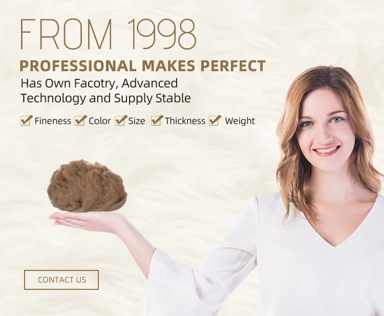 Dehaired camel hair, camel wool waste on sale