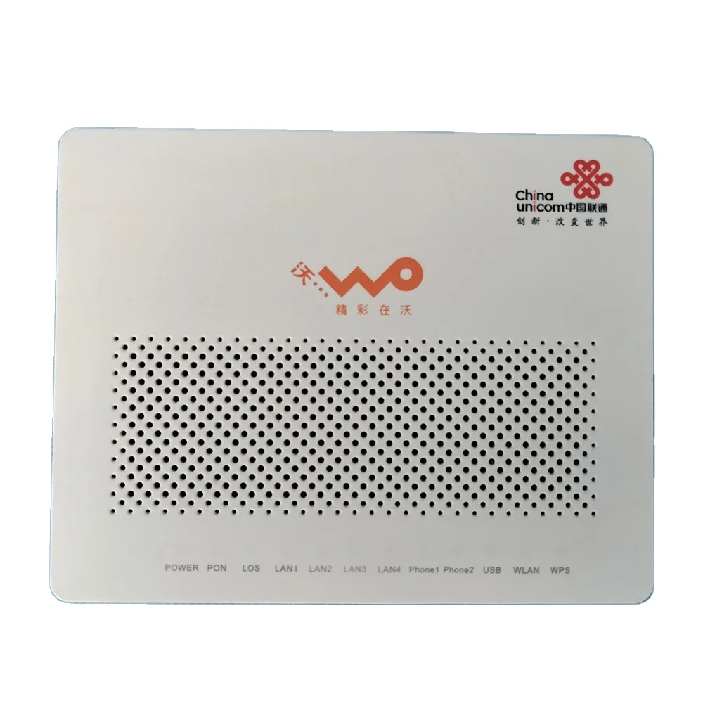 FIber optical Equipment HG8346R/M 4FE+2 ports gpon with English  system