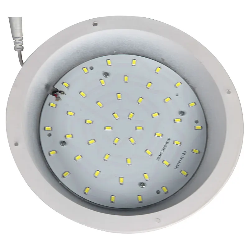 Hot Selling White Ceiling Lamp Ip20 80CRI Glass 18W LED Round Panel Light
