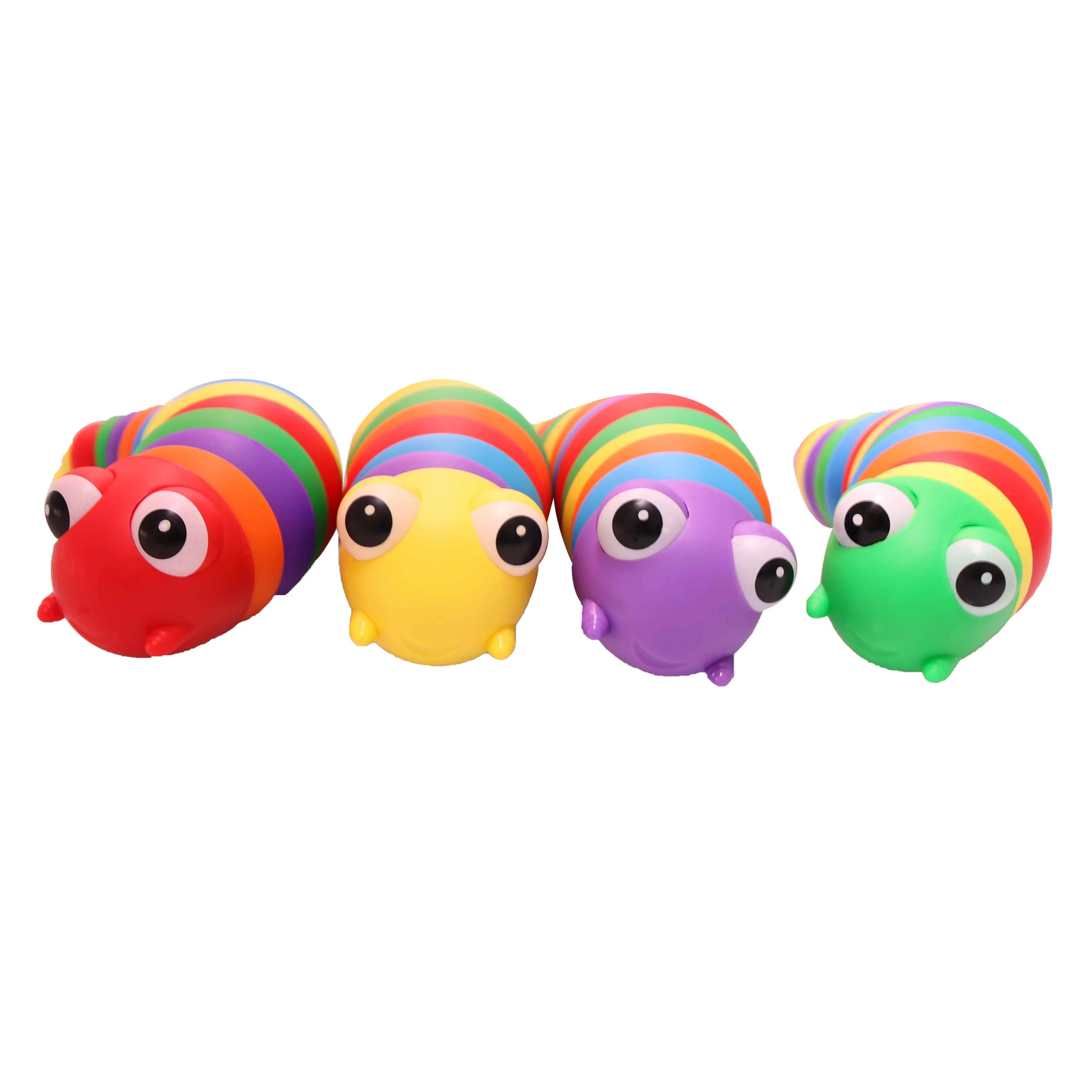 Wholesales educational slug toy fidget slug articulating stim toy  stress relief fidget pop toys