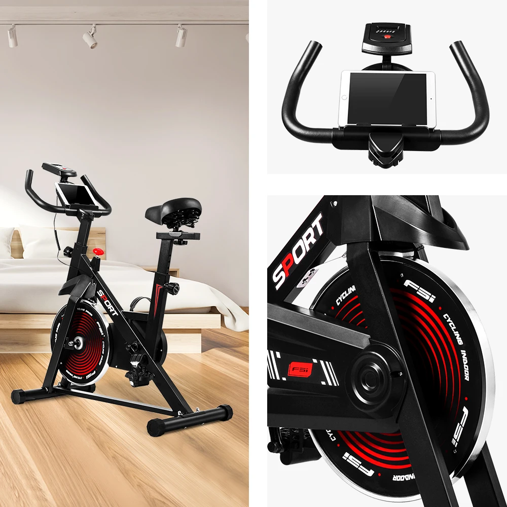 OneTwoFit Wholesale Home Gym Equipment Indoor 4KG Flywheel Magnetic Stationary Cycle Spin Bicycle Exercise Spinning Bike