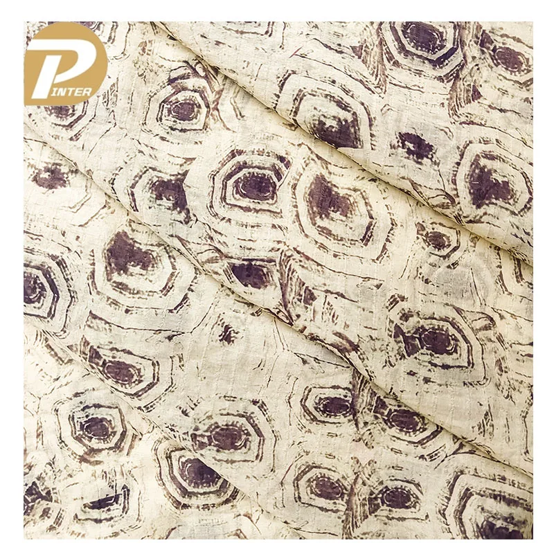 2024 New Arrival China Pinsui  Print 100% Polyester Customized Color Tencel Fabric for Clothing or Skirts