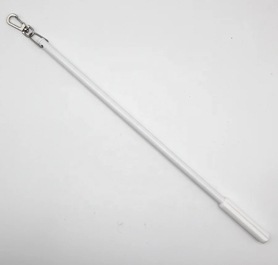 Acrylic Clear Curtain Operating Wand accessories stainless steel stick rod vertical blinds components	s fold curtains