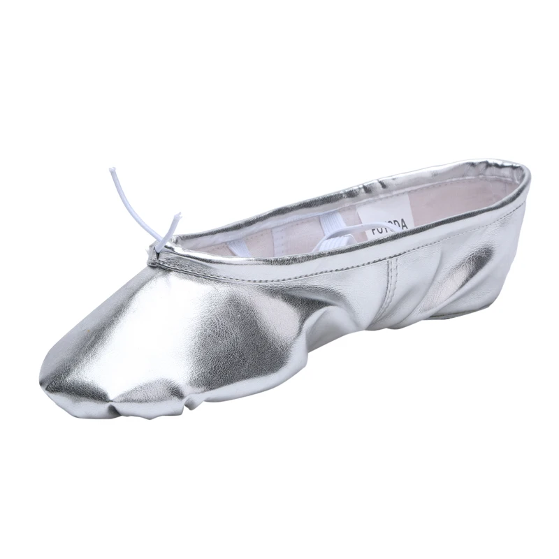 
factory outlet high quality ballet shoes canvas satin dance shoes custom LOGO 