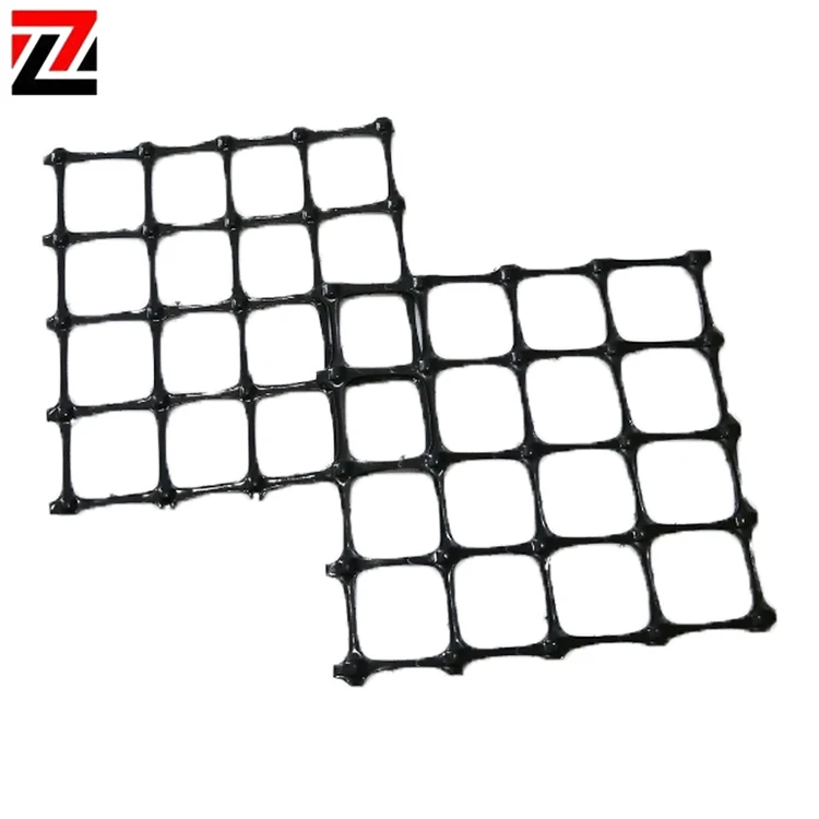 ZCWY plastic biaxial geogrid PP geogrid price biaxial plastic geogrid