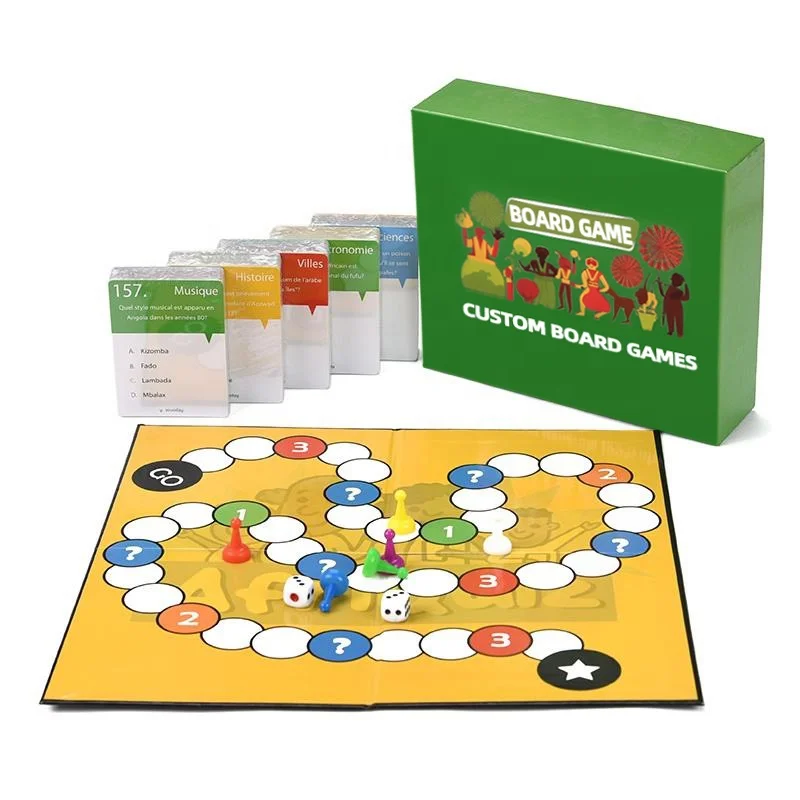 Board game manufacturer custom Popular Gifts cardboard game for adults board game