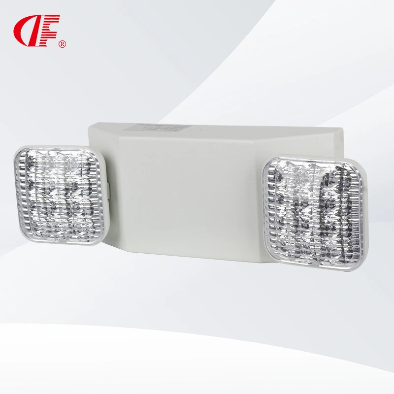 2-Head Remote Capable Led Emergency Unit Rechargeable Battery Ul Listed For Damp Location