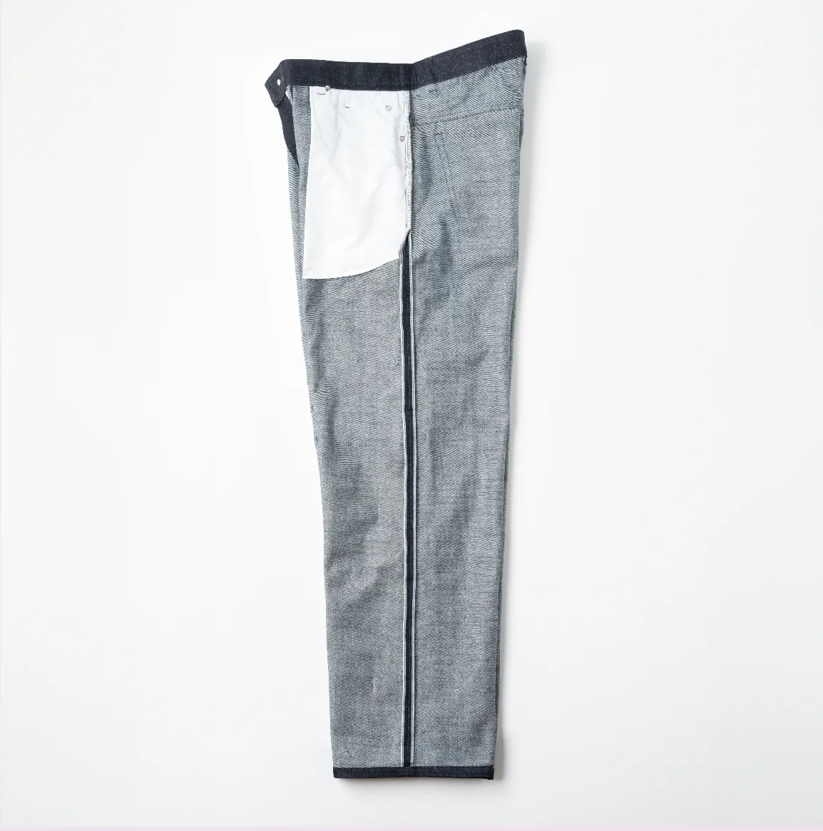 Customized Logo Heavyweight Raw Denim Jeans 100% Cotton Indigo Blue Baggy Jeans Casual Fashion Wide Leg High Quality Mens Jeans