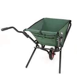 foldable wheelbarrow folding fabric tray wheelbarrow folding tool cart Oxford barrow