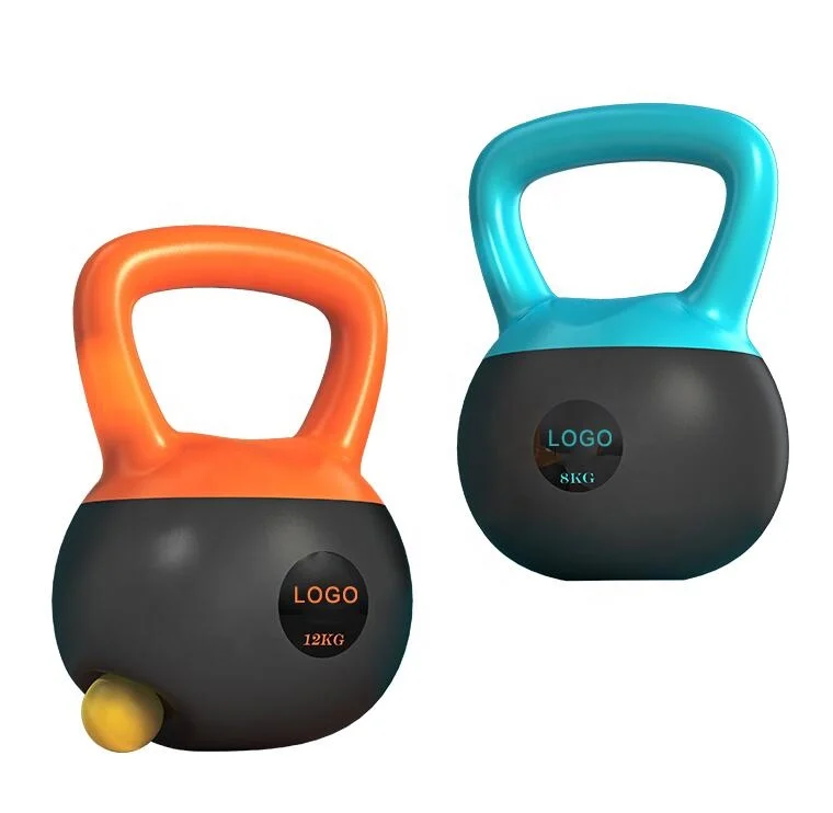 Home Use Colored PVC Soft Kettlebell for Strength Training