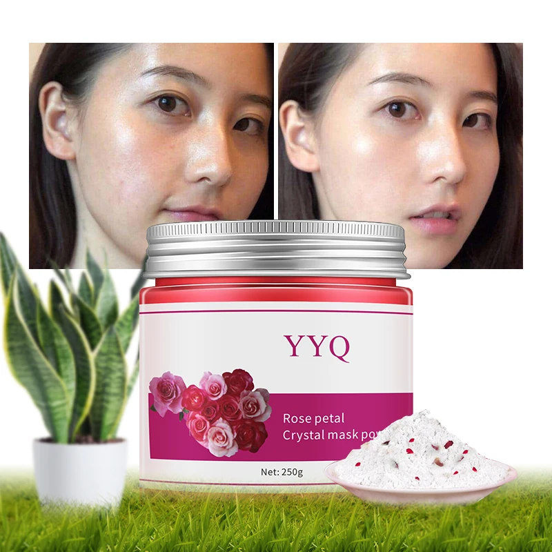 OEM/ODM Jelly Soft Mask Powder Rubber Wholesale Own Brand Natural Organic Brightening Rose Mask