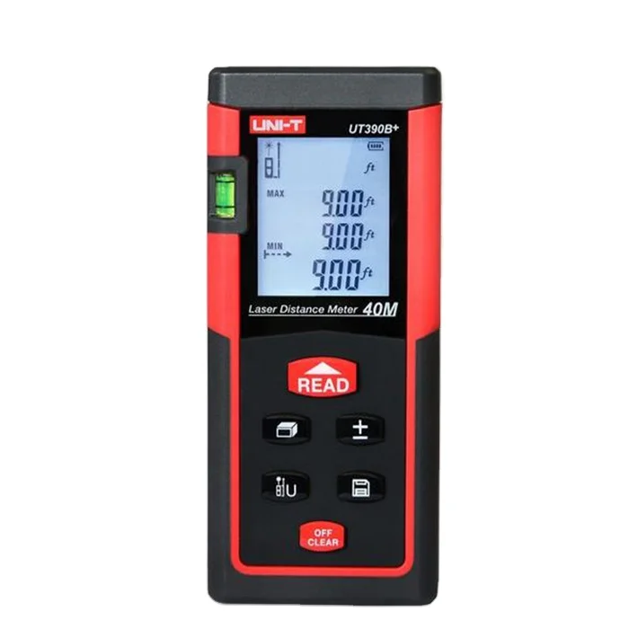 Цифровой лазерный измеритель расстояния Unit UT390B + высокая точность 40 м