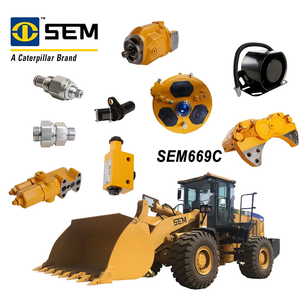SEM669C все 6-тонный колесный погрузчик оригинальные запасные части для двигателя детали электрической гидравлики