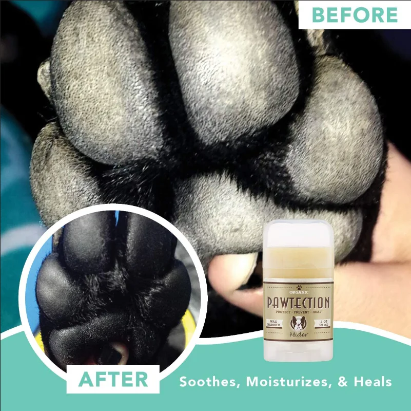 Private label organic Pet Natural Dog Paw Balm Protection Wax Relief for Raw Dry or Rough Paws