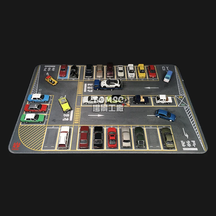 NEW 60*40CM DIY Car Parking Map Toys City Parking Lot Road Map Rug Scene Mouse Pad