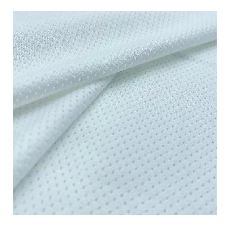 Knitted Stretch 180gsm 89% Polyamide 11% Elastane Knitting Power Net Mesh  Mesh Fabric for Sportswear