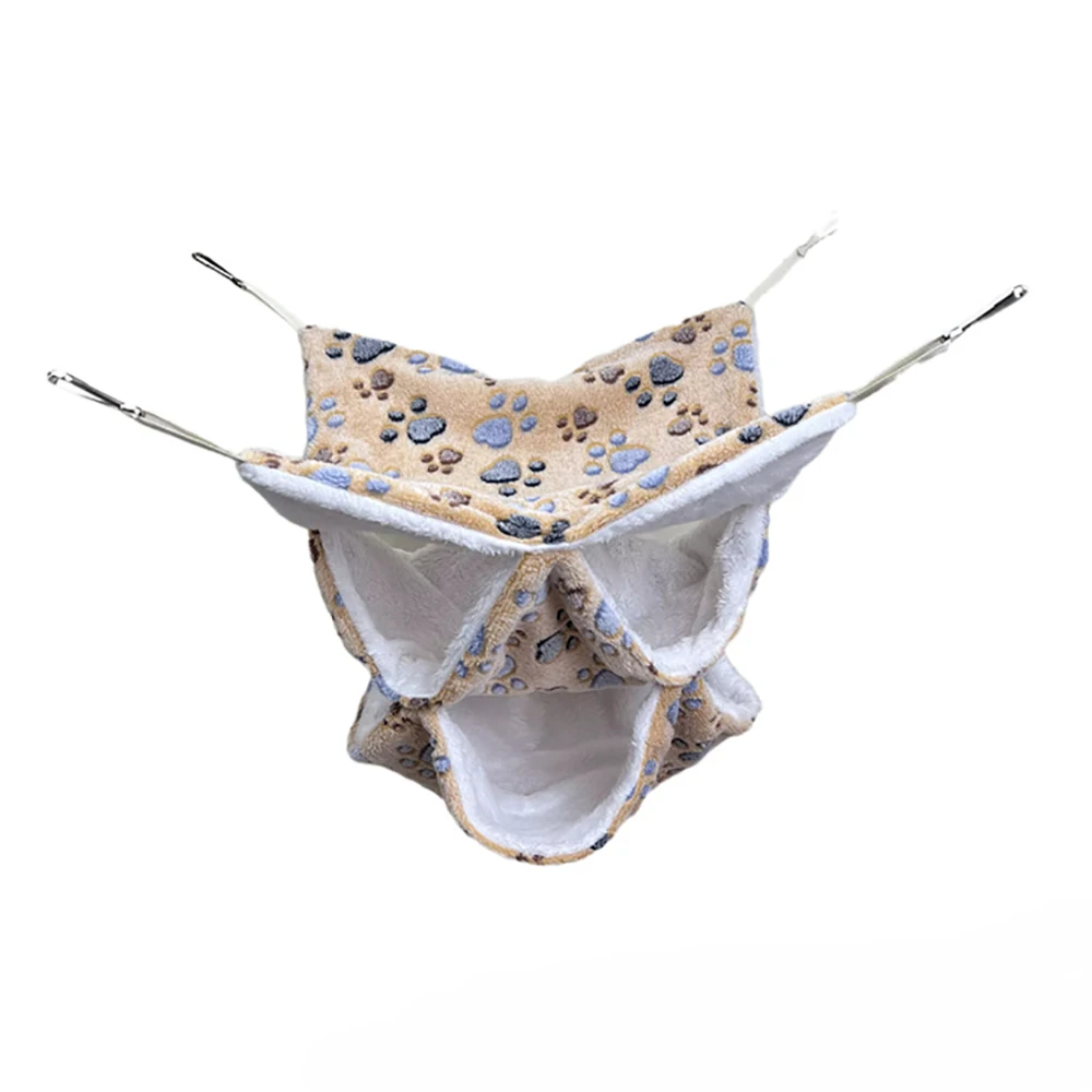 Guinea Pig Rat Hammock Hamster Ferret Hanging Hammock Accessories for Small Animals Chinchilla Parrot Sugar Glider Ferret