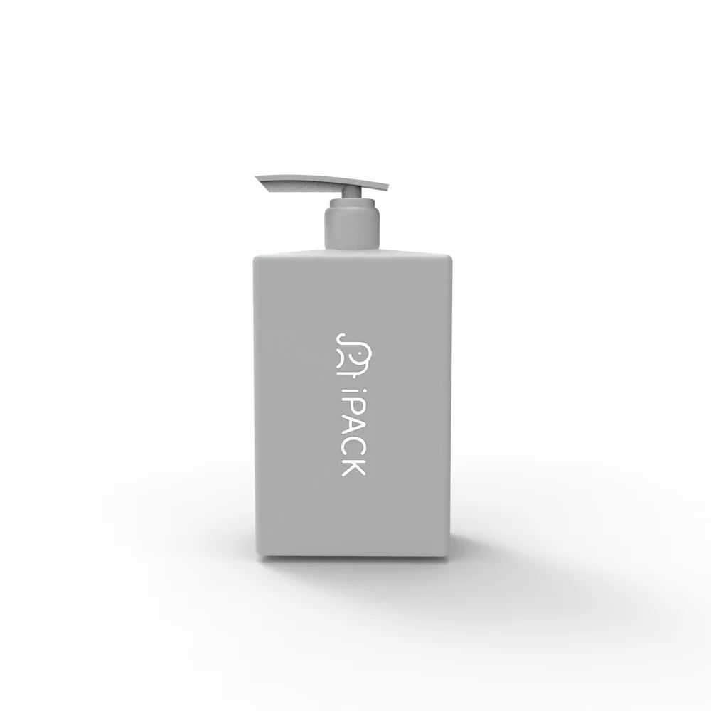 Square Plastic Cosmetic Packaging 30ml 50ml 150ml 250ml Body Wash Shampoo Lotion Pump Bottles Container