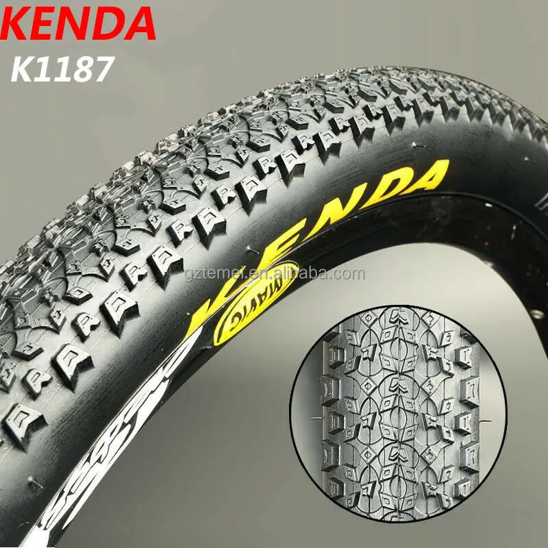 Kenda k1187  bicycle tires 65PSI Wearable Not Folded  mountain bike  26 * 1.95  tire Non-slip Tires Cycling parts