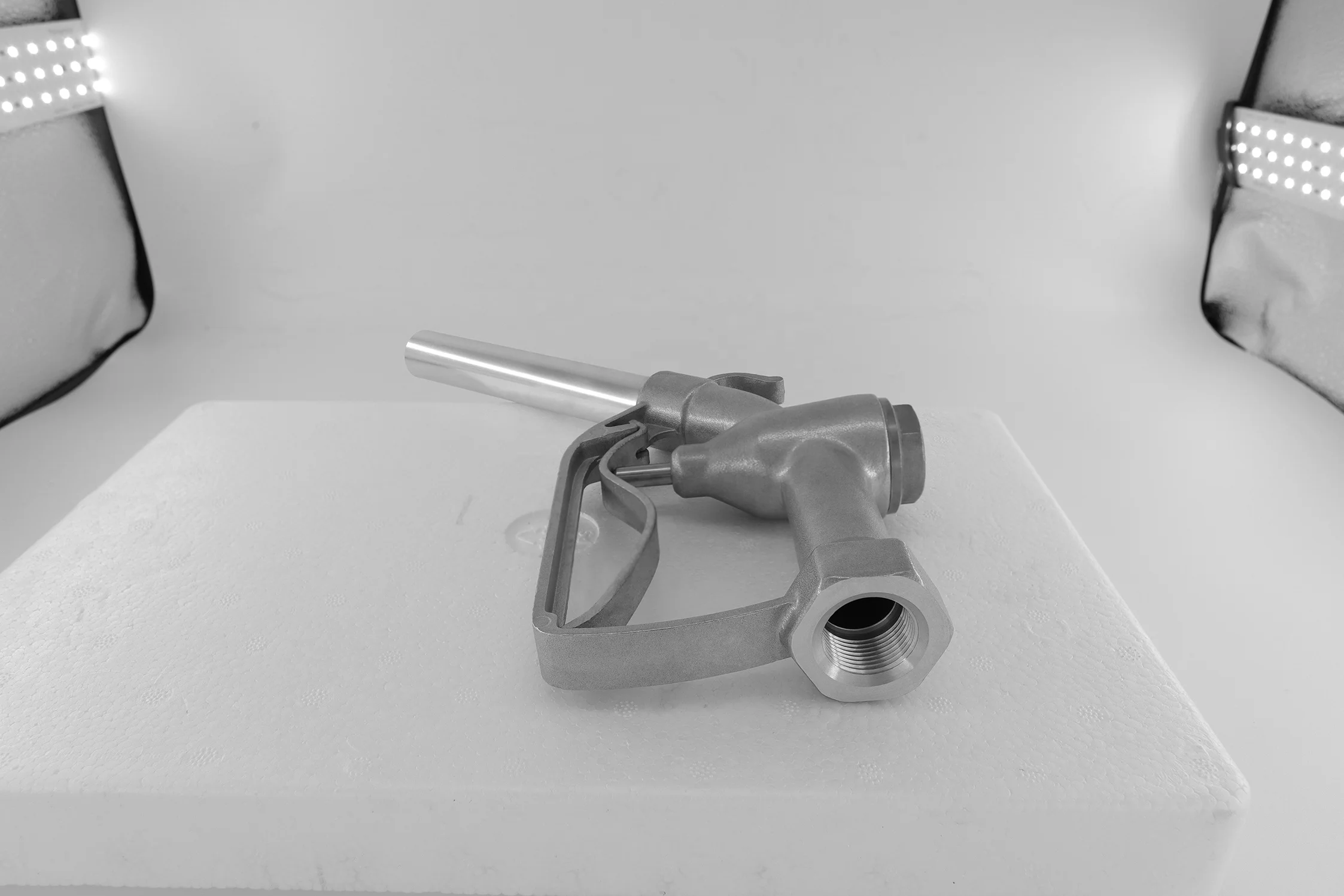 Прямая продажа с завода, алюминиевая ручная насадка для дозатора топлива и автозаправочной станции