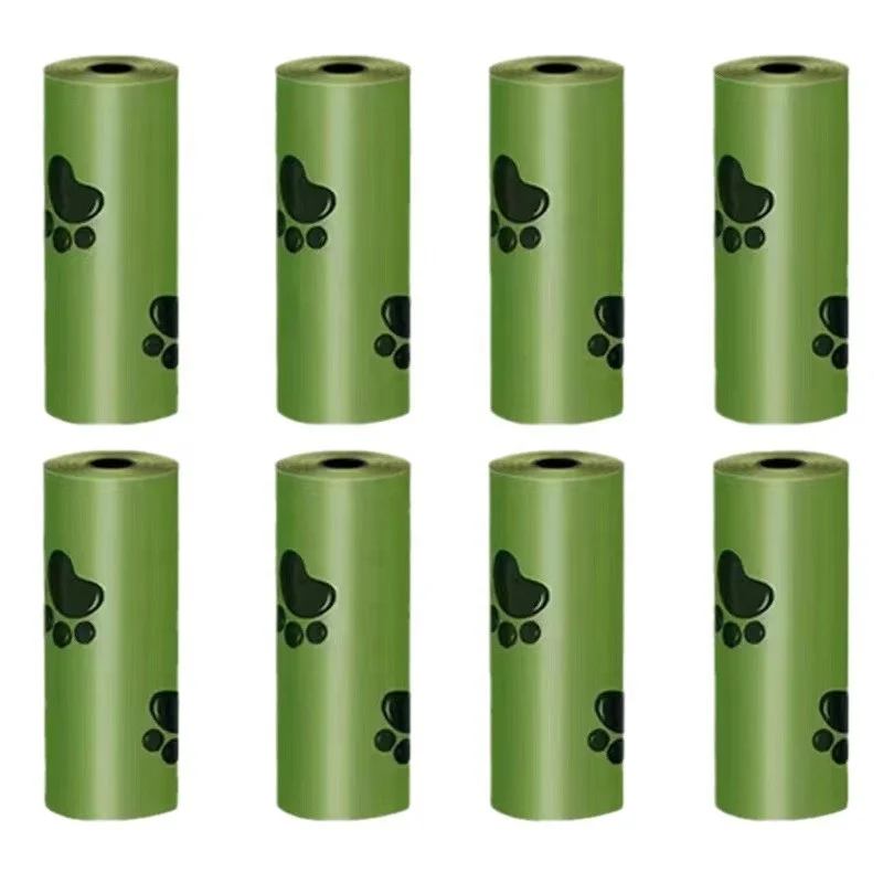 Compostable and thickened pet trash bag Cat  Dog trash   Potty bag pick up poop bag