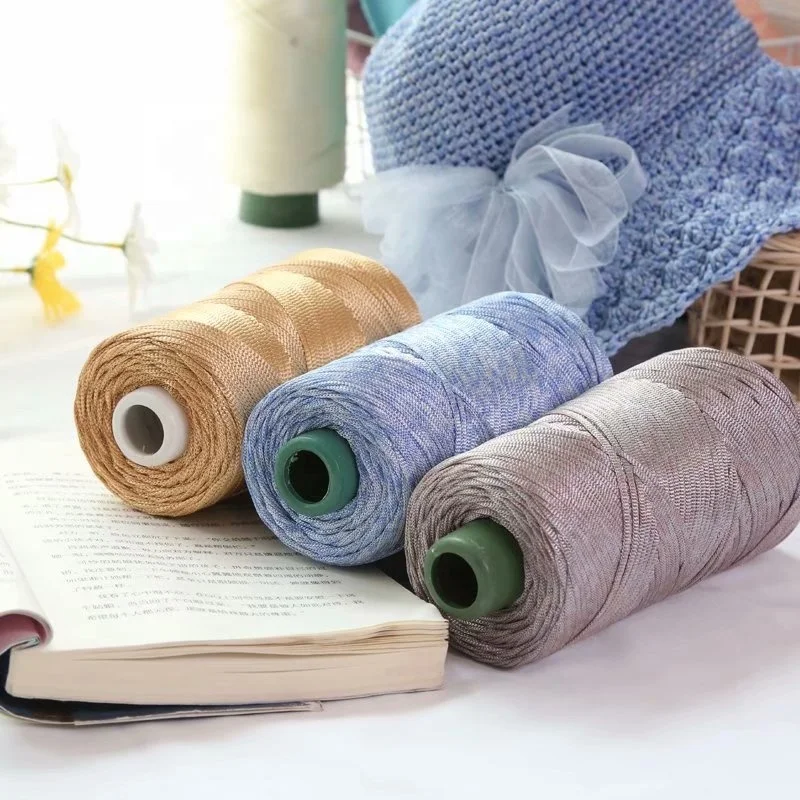  Flax polypropylene also named PP yarn used for hand knitting is or