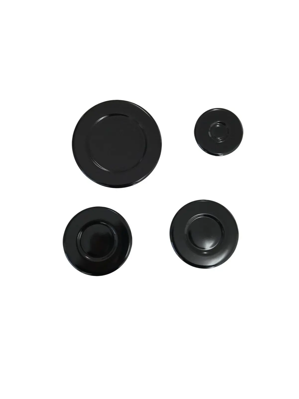 Gas Stove Burner Covers Cooker Hat Set Oven Gas Stoves Hob Burner Crown Flame Cover for Kitchen  Metal Stove Burner Cover(3