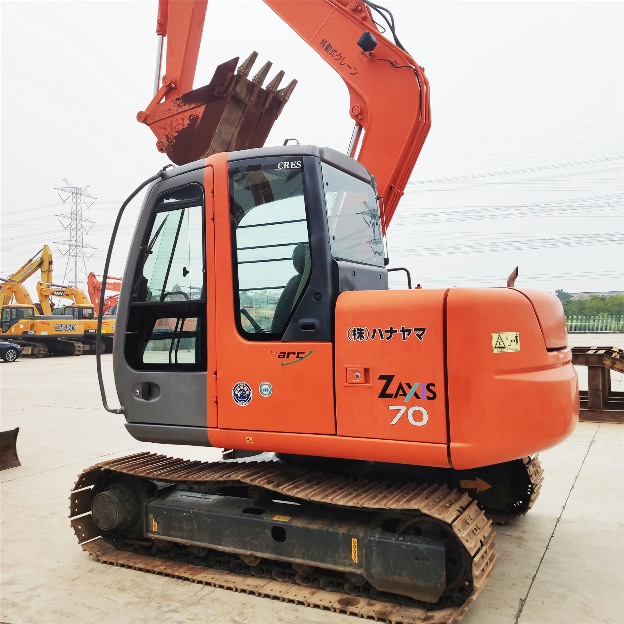 Б/у Экскаватор Hitachi ZX70 7 тонн