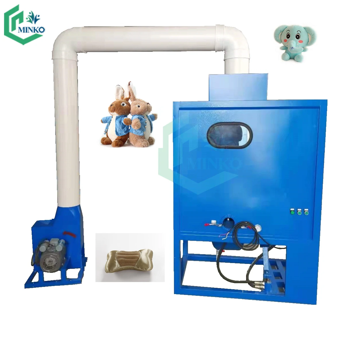 Automatic plush filling machine pillow filler balloon stuffing machine for sale