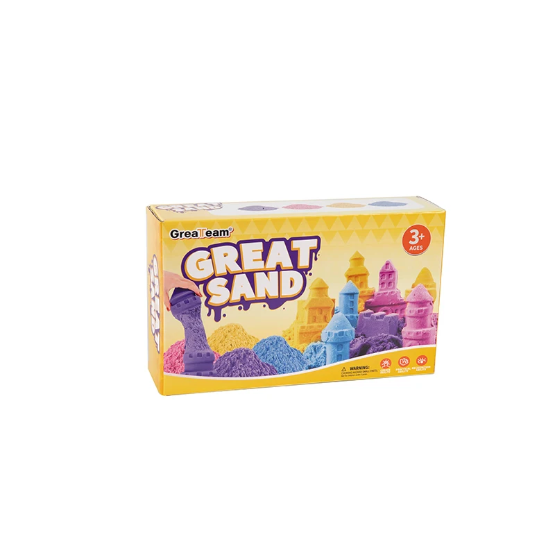 Perfect Greateam Great Sand Magic Slimy Sand Stretchy Play Sand suitable for  Sensory Activity