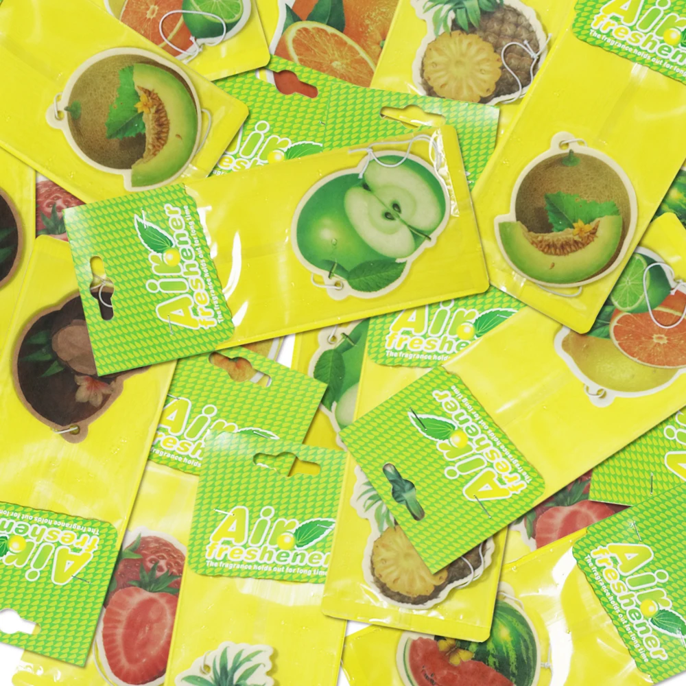 Wholesale Car Perfume Flavoring Luxury Hanging Paper Car Air Freshener Custom Logo Auto Fragrance for Car Air Freshener