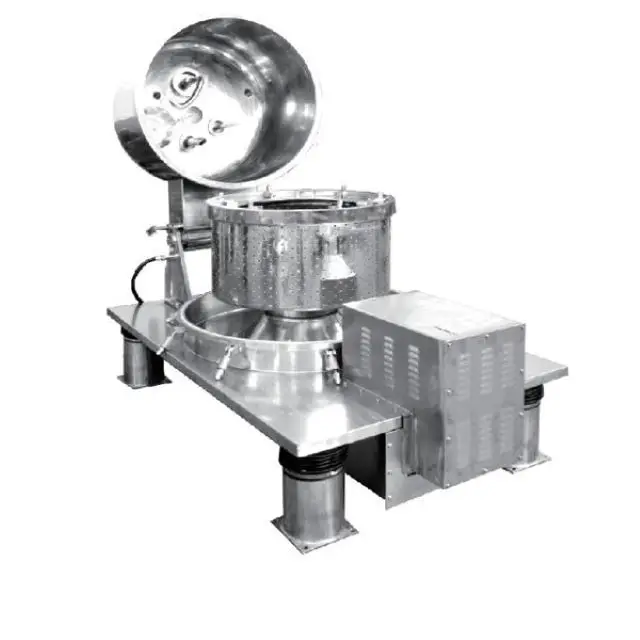 Full Flip Cover Top Discharge Centrifuge Centrifugal Extractor Chemical And Petrochemical Industry