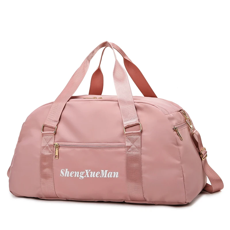 Customized eco friendly portable waterproof travel bag Fitness folding duffel bag for sale