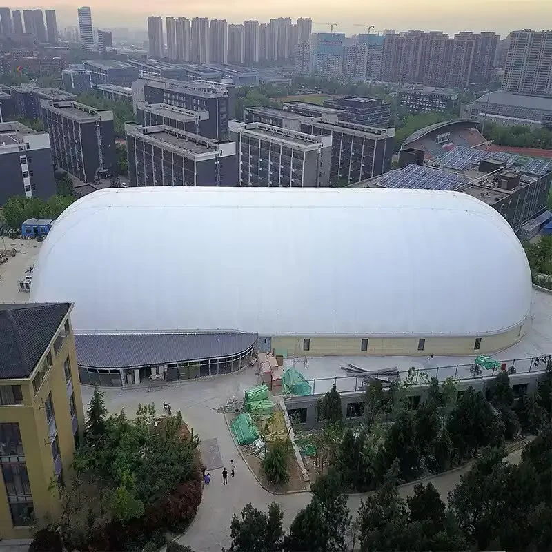 High quality  basketball building outdoor inflatable party dome Tennis Air Dome Air-supported membrane lawn  dome