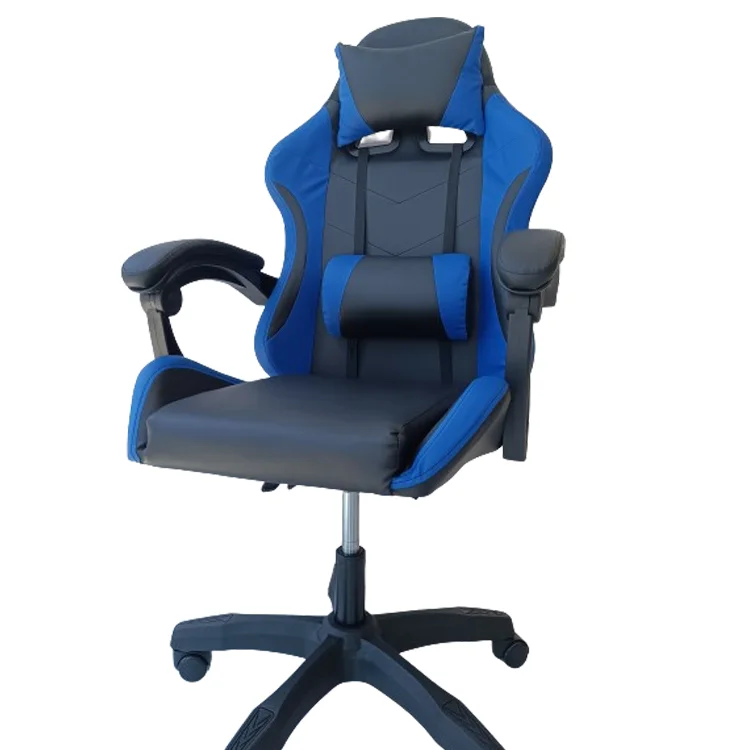 High Quality Small Size PVC/PU Leather Teenager Children Play Chair Customized Sky Blue Color Children Gaming Chairs
